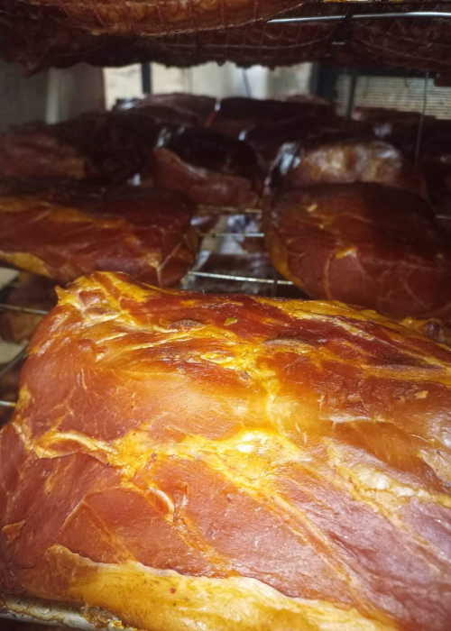 Мясной орешек холодного копчения