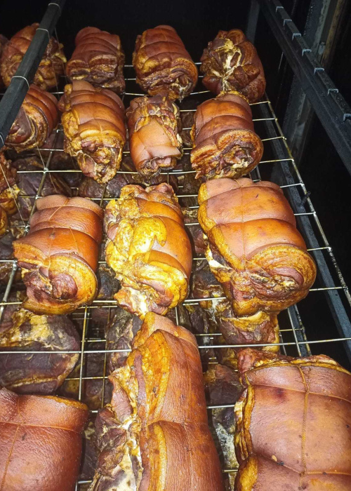 Бекон горячего копчения